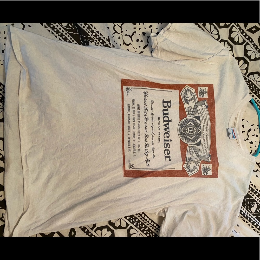 Budweiser T-shirt. New